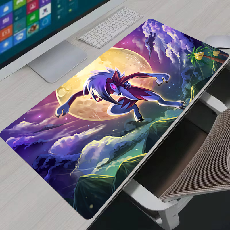 Gaming Accessories For Pc - Computer Mouse Pad Gaming P-pokemon Lycanroc