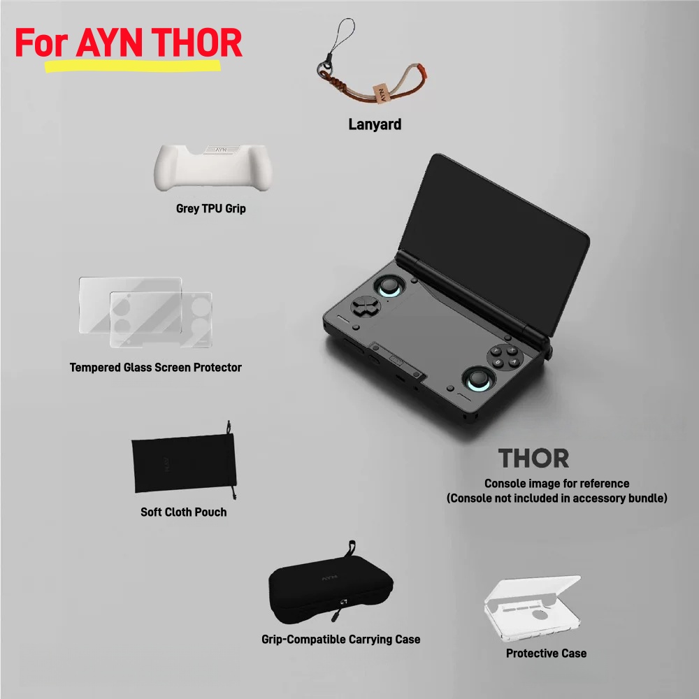 Gaming Accessories Bundle - AYN THOR Gaming Console Accessory Bundle