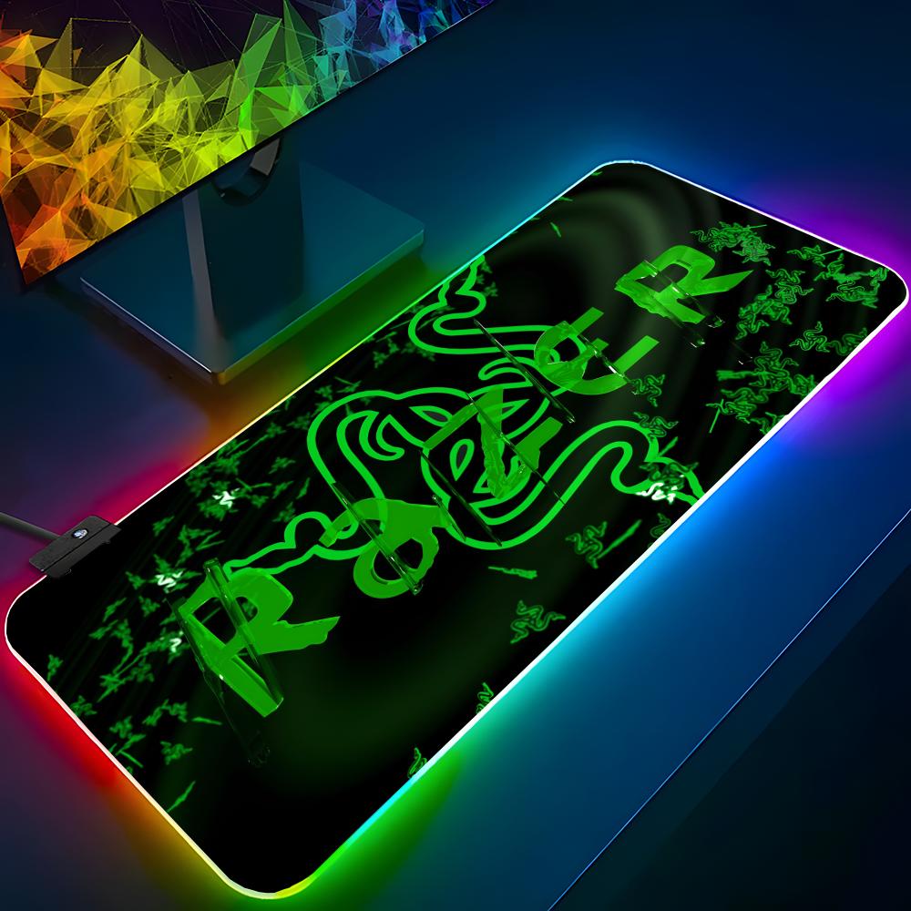 Gaming Accessories Razer - R-Razer Mouse Pad RGB Backlit Mouse