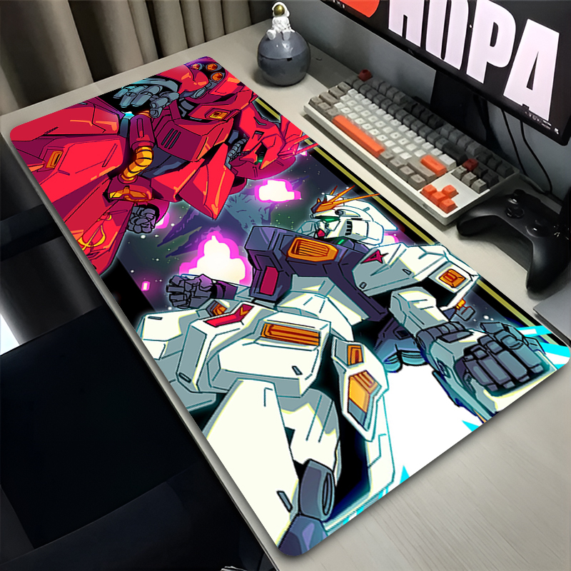 Gaming Accessories Desktop - Hot Anime Mouse Pad M-mechanical Warrior