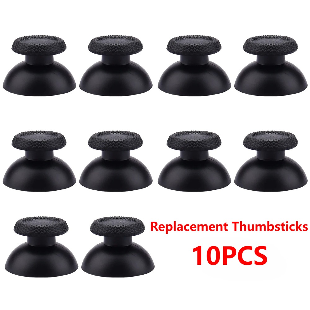 Jjk Gaming Accessories - 10pcs Replacement Thumbsticks for PS5 PS4
