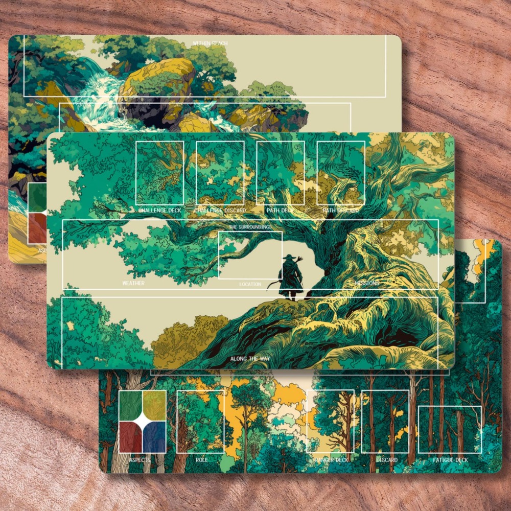 Gaming Accessories Bundle - Game Mat Bundle, Board Game Playmat