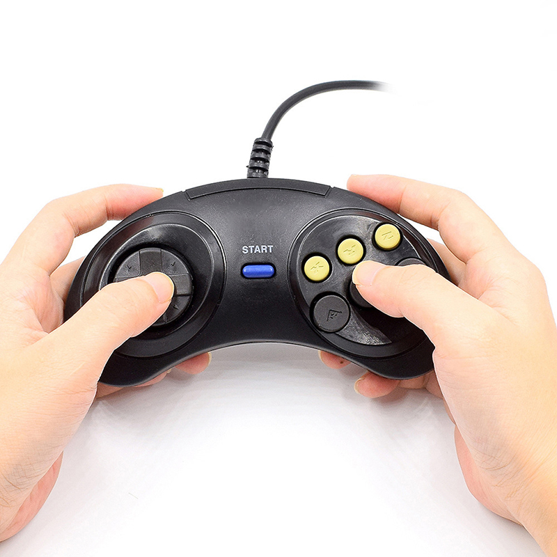 1 pc Classic Wired 6 Buttons J - Gaming Accessories Driving incelemesi ve fiyatı