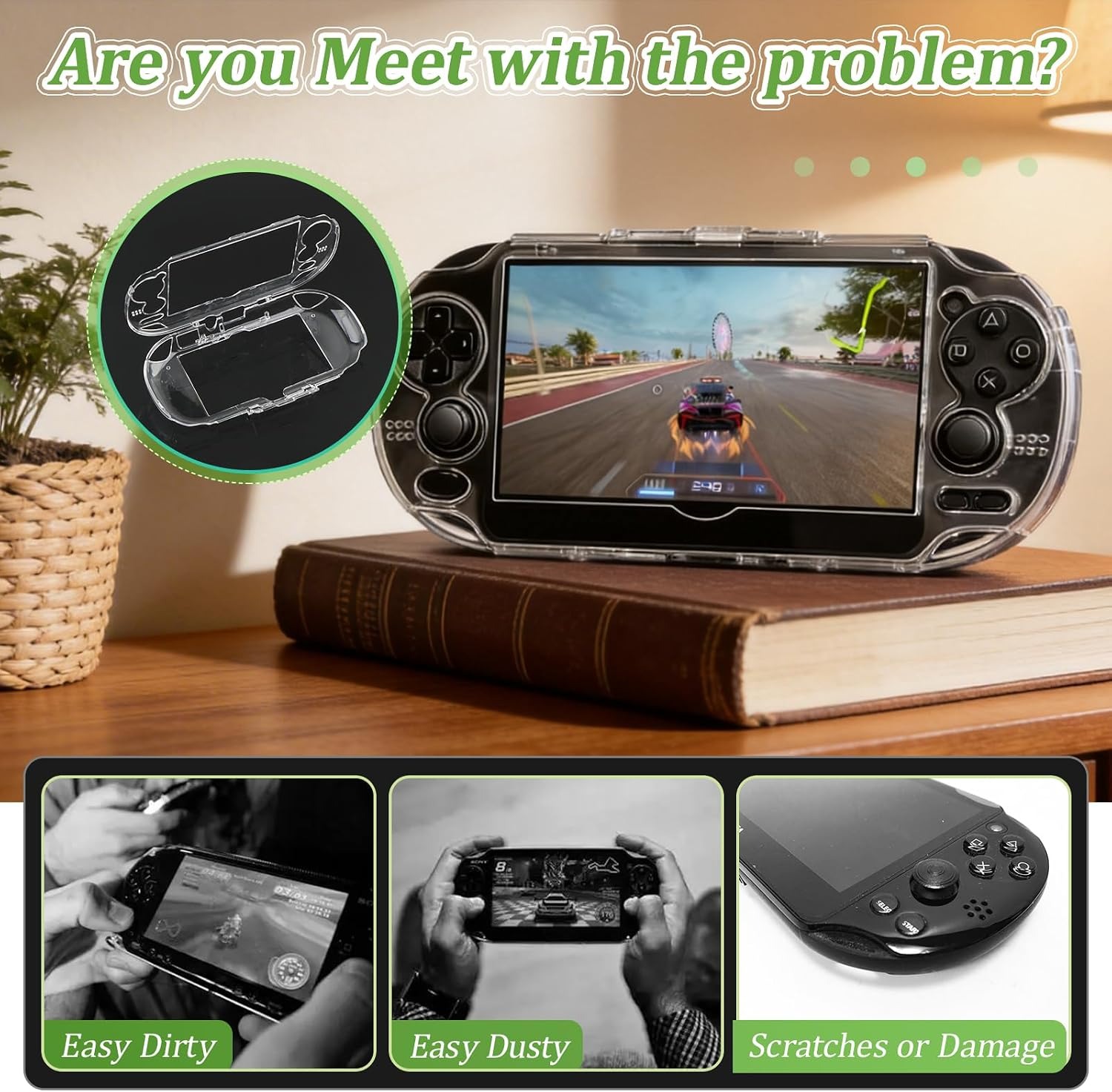 Hard Crystal Case & Screen Pro - Gaming Accessories Bundle incelemesi ve fiyatı