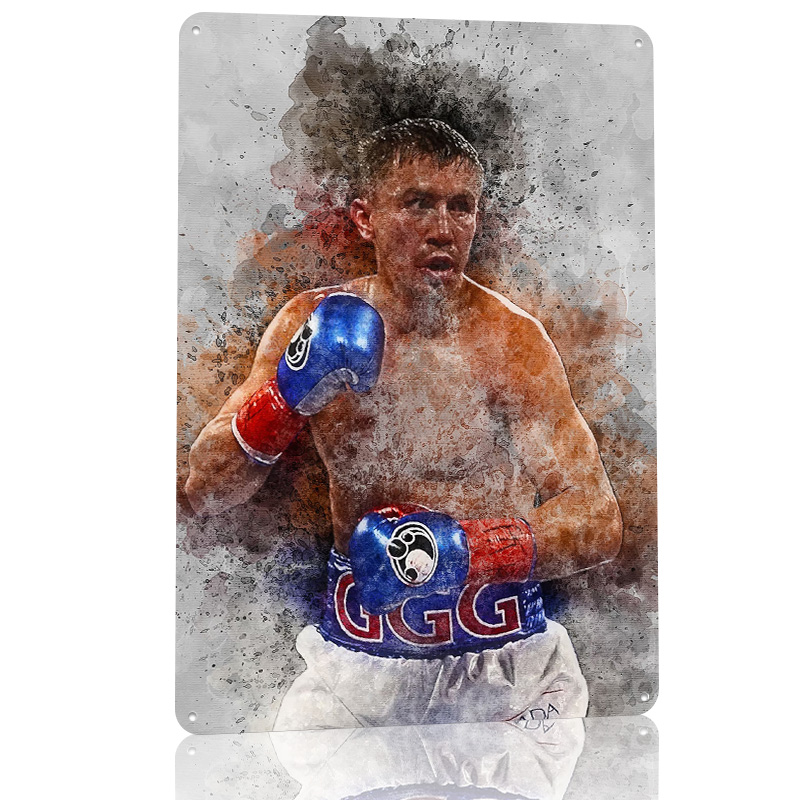 Gennady Golovkin Tin Poster Cu - Gaming Accessories Europe incelemesi ve fiyatı