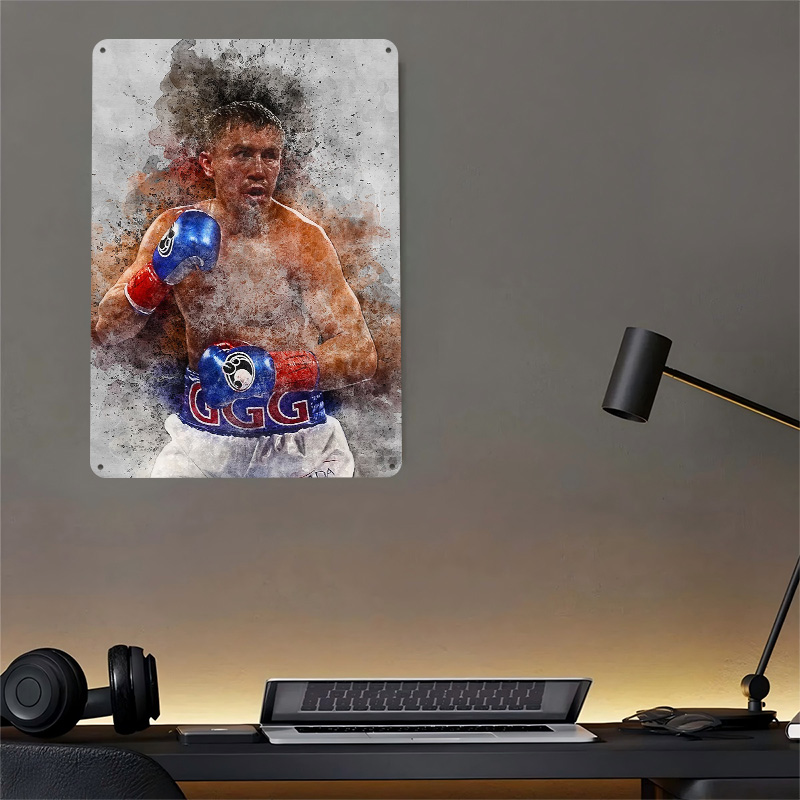 Gennady Golovkin Tin Poster Cu - Gaming Accessories Europe incelemesi ve fiyatı