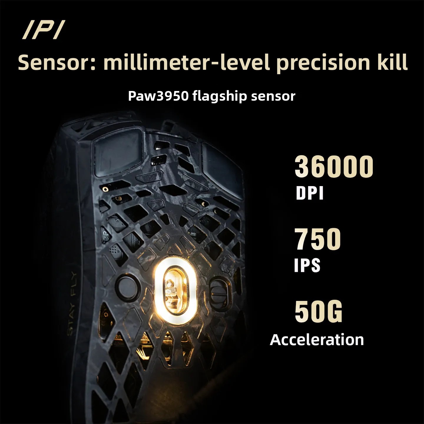 IPI STAY FLY Dual 8K PAW3950 M - Gaming Accessories For Pc incelemesi ve fiyatı