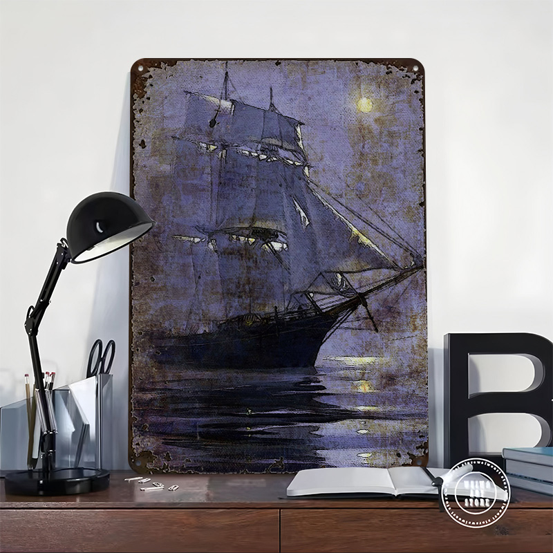 Old Ship Printed Poster Custom - Gaming Accessories Europe incelemesi ve fiyatı