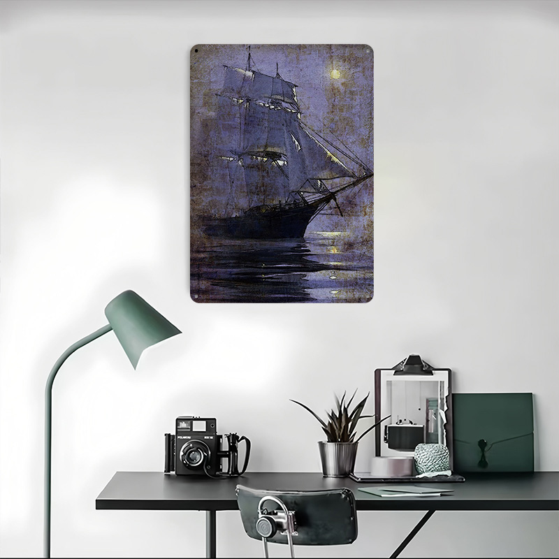 Old Ship Printed Poster Custom - Gaming Accessories Europe incelemesi ve fiyatı