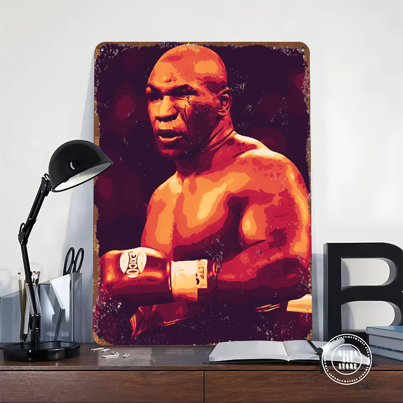 Mike Tyson Tinplate Poster Cus - Gaming Accessories Europe incelemesi ve fiyatı