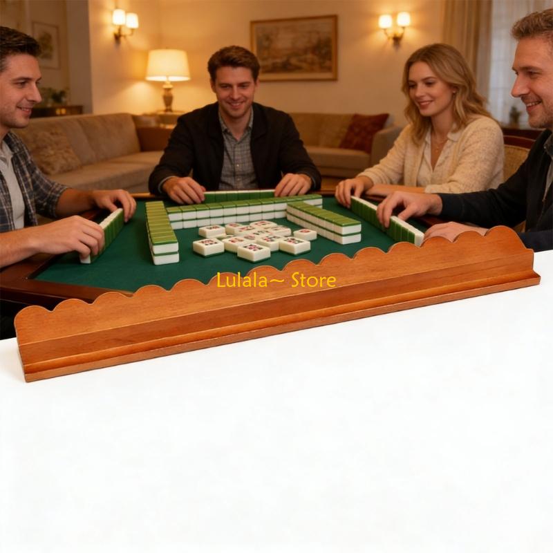 Y4QA 17inch Wooden Mahjong Rac - Gaming Accessories Rack incelemesi ve fiyatı