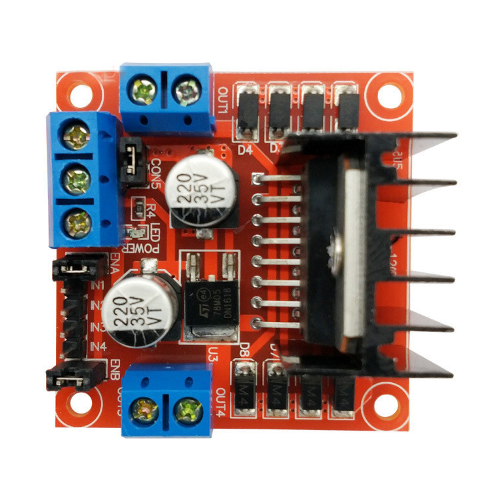 L298N motor drive module DC st - Gaming Accessories Driving incelemesi ve fiyatı