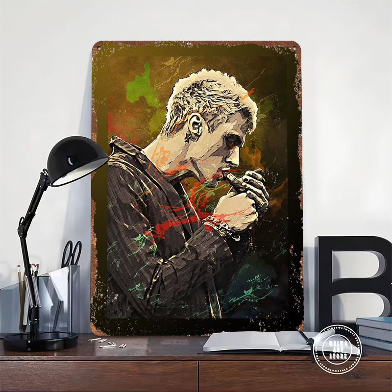 Machine Gun Kelly Tin Poster C - Gaming Accessories Europe incelemesi ve fiyatı