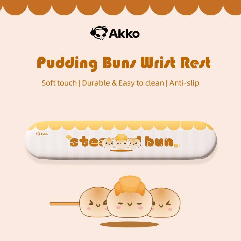 Akko Pudding Buns Keyboard Wri - Wrist Rest Ergonomic incelemesi ve fiyatı