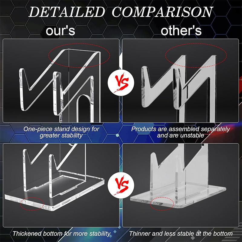1pc Double-deck Acrylic Game C - Gaming Accessories Rack incelemesi ve fiyatı