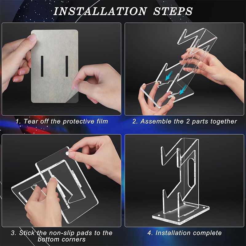 1pc Double-deck Acrylic Game C - Gaming Accessories Rack incelemesi ve fiyatı