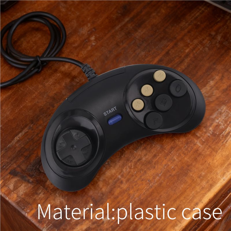 Classic Retro 6 Buttons Wired  - Gaming Accessories Driving incelemesi ve fiyatı