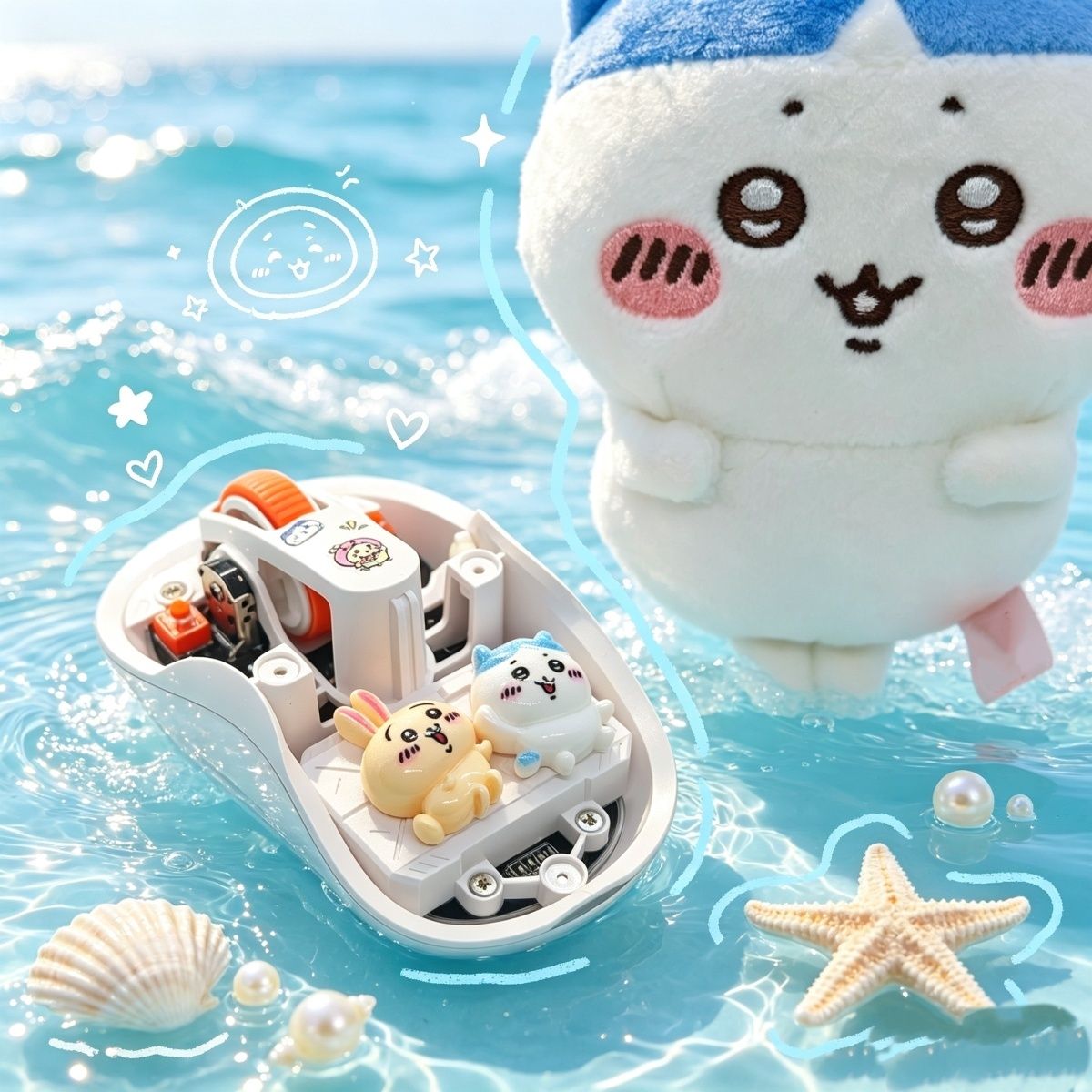 DIY Assemble Chiikawa Usagi Ha - Gaming Accessories Desktop incelemesi ve fiyatı