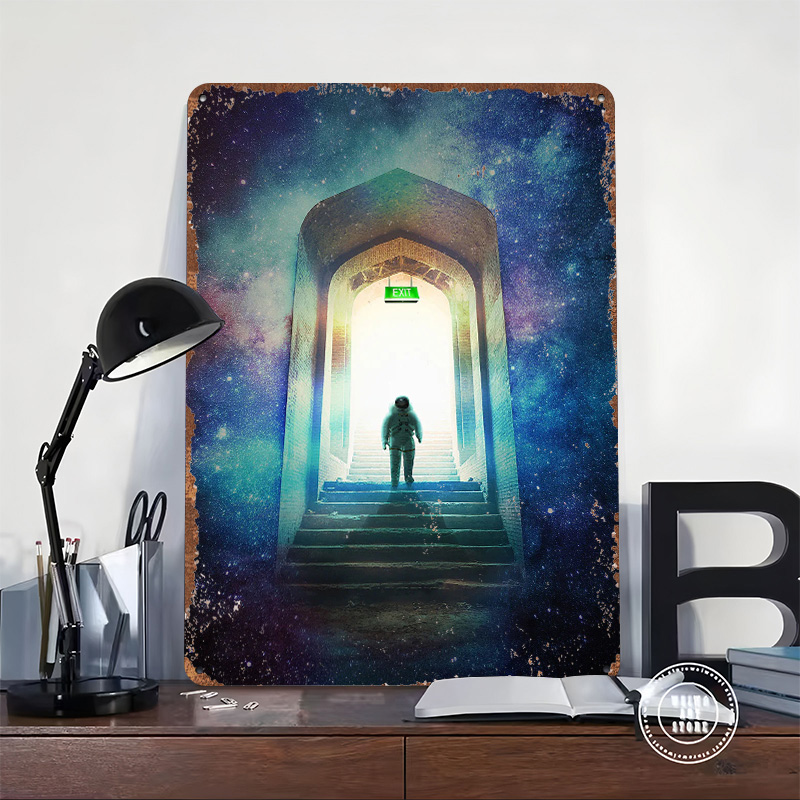 Exit Tin Poster Customized Wal - Gaming Accessories Europe incelemesi ve fiyatı