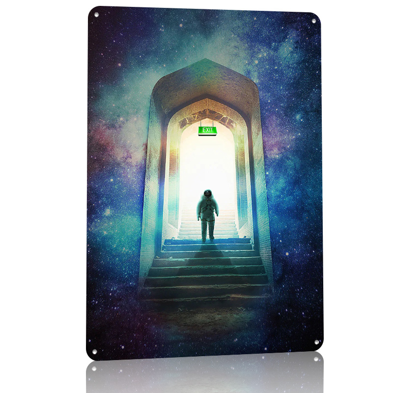 Exit Tin Poster Customized Wal - Gaming Accessories Europe incelemesi ve fiyatı