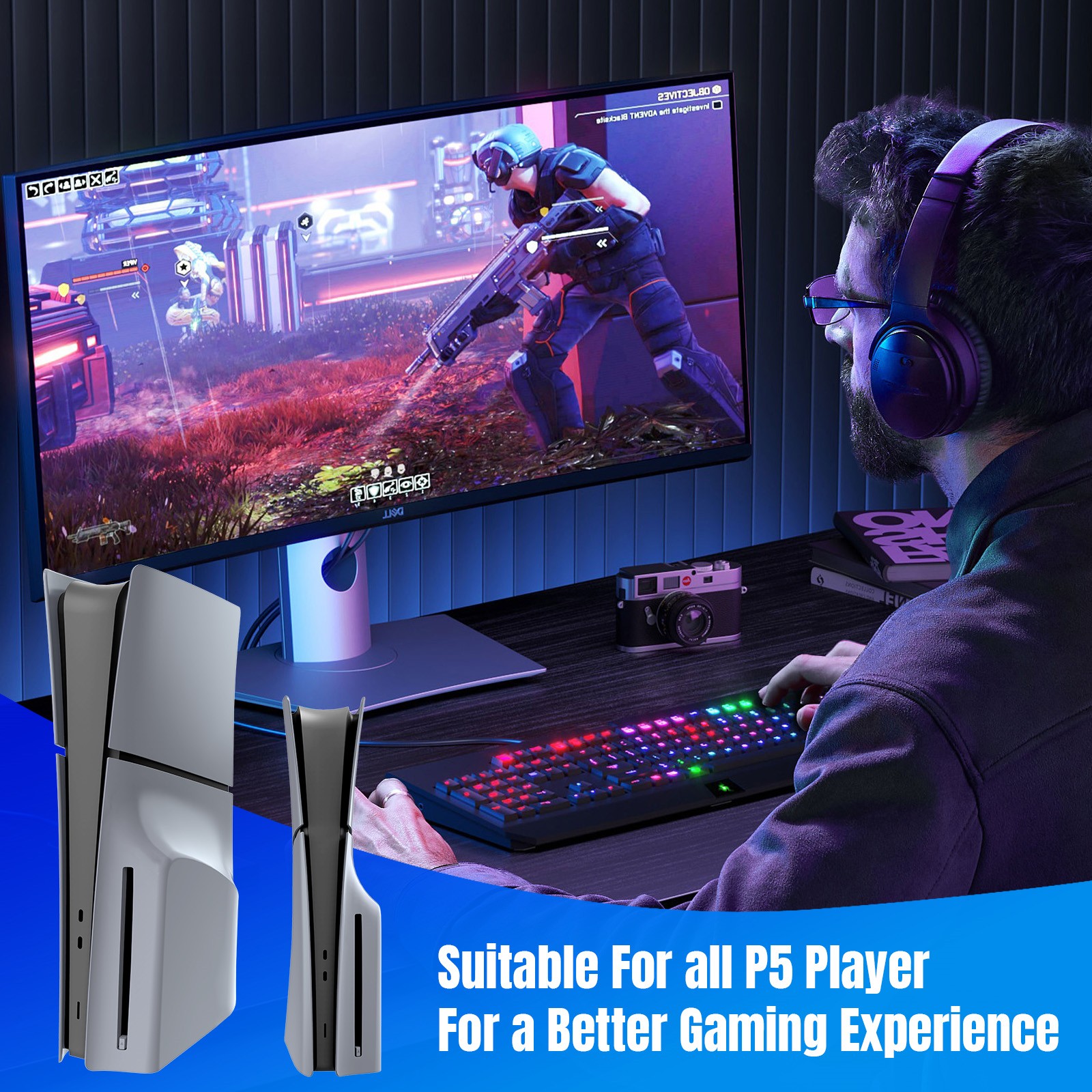 For PS5 Slim Digital /Optical  - Gaming Accessories Driving incelemesi ve fiyatı