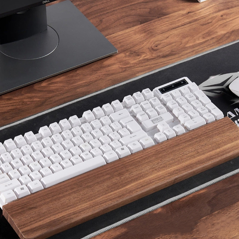 30/36/44cm Solid Walnut Keyboa - Wrist Rest Ergonomic incelemesi ve fiyatı
