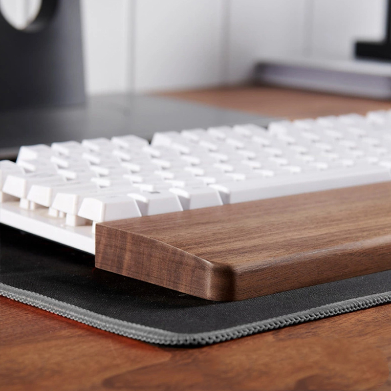 30/36/44cm Solid Walnut Keyboa - Wrist Rest Ergonomic incelemesi ve fiyatı