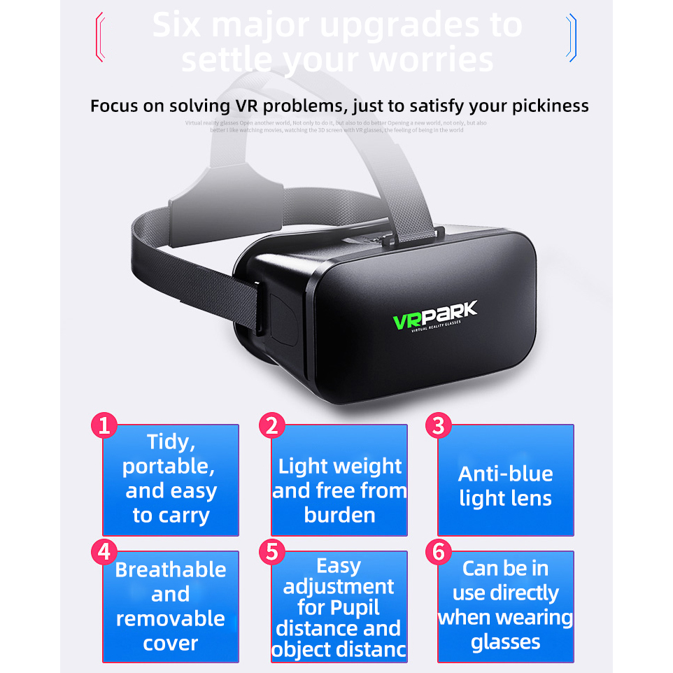Virtual Reality Helmet VR Glas - Gaming Accessories Bundle incelemesi ve fiyatı