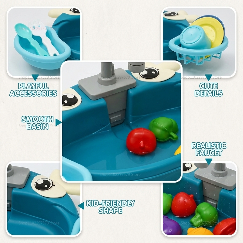 Children Play Kitchen Set with - Gaming Accessories Manufacturers incelemesi ve fiyatı