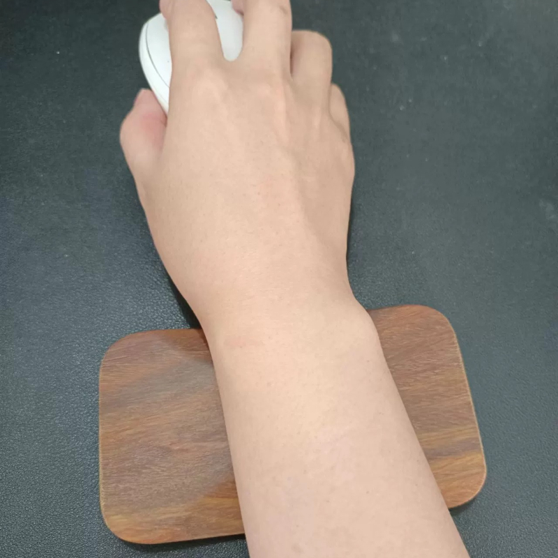 Black Walnut Mouse Wrist Rest  - Wrist Rest Ergonomic incelemesi ve fiyatı