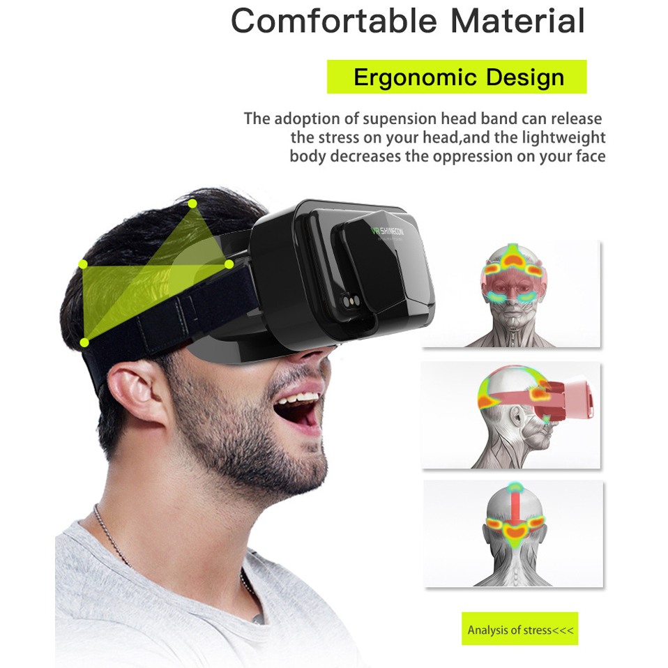 Shinecon VR Glasses 3D Headset - Gaming Accessories Bundle incelemesi ve fiyatı