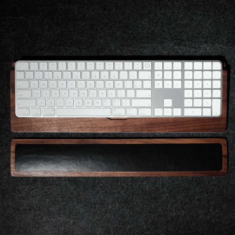 Woody Cowhide Palm Rest for Me - Wrist Rest Ergonomic incelemesi ve fiyatı