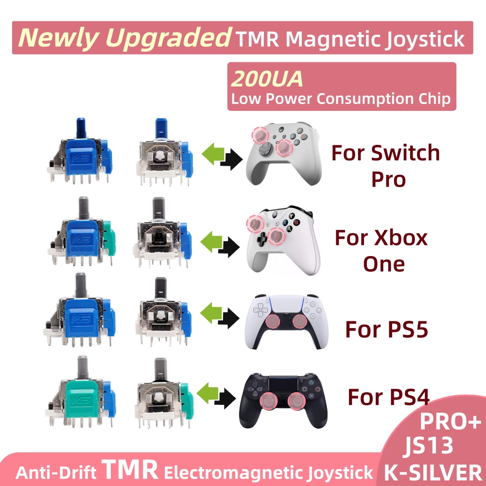 2/4/10pcs K-SILVER JS13 PRO+ T - Jjk Gaming Accessories incelemesi ve fiyatı