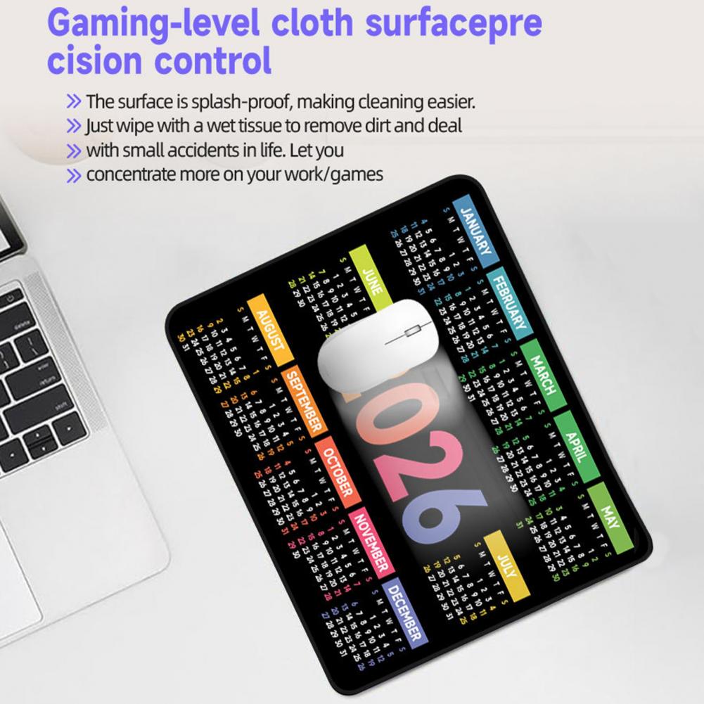 2026 Calendar Mouse Pad Waterp - Gaming Accessories For Pc incelemesi ve fiyatı
