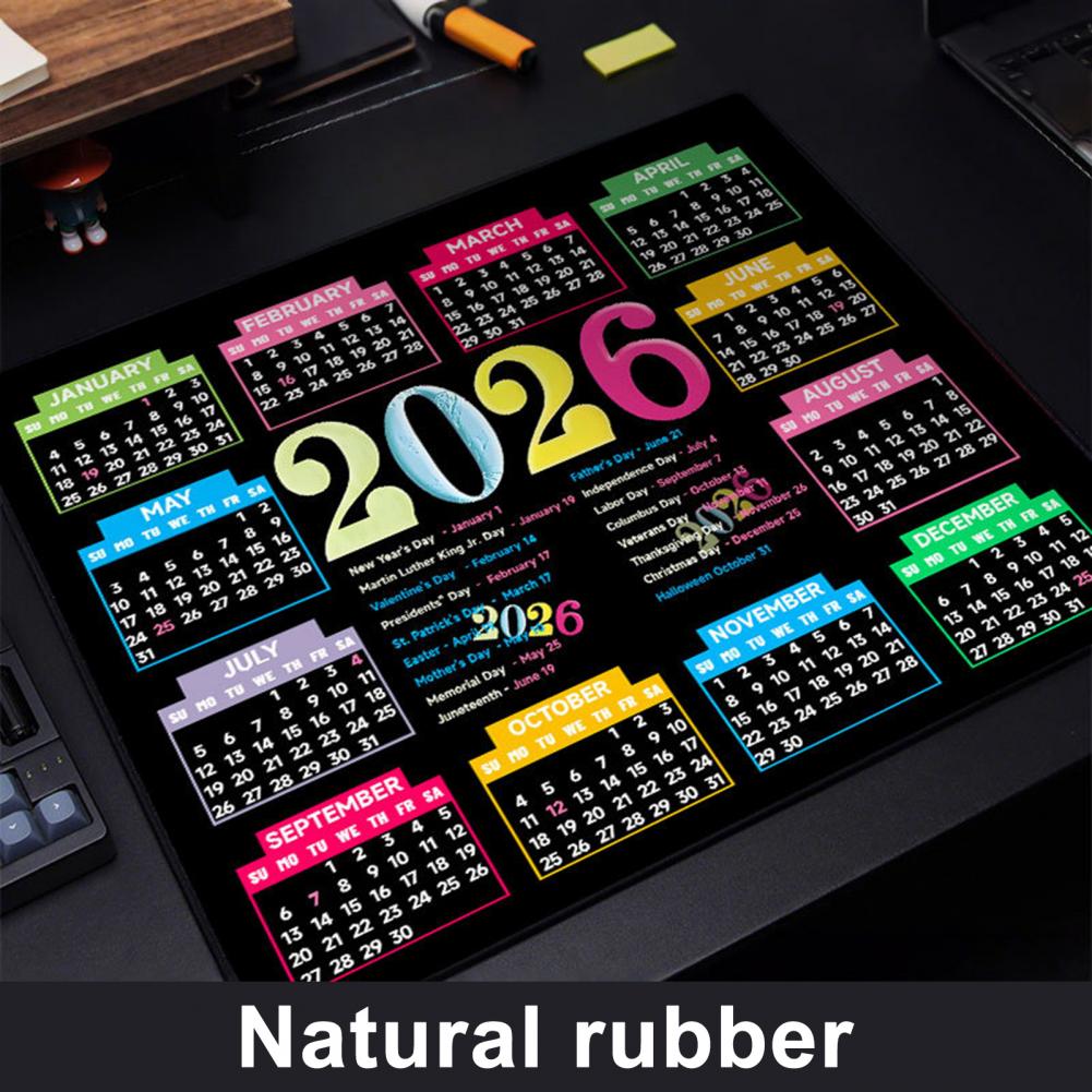 2026 Calendar Mouse Pad Waterp - Gaming Accessories For Pc incelemesi ve fiyatı