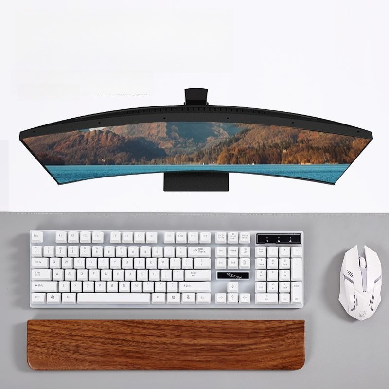 Solid Wood Keyboard Palm Rest  - Wrist Rest Ergonomic incelemesi ve fiyatı