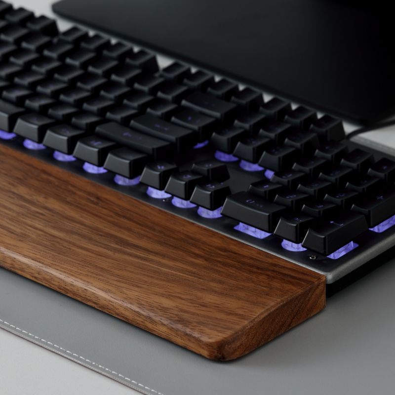 Solid Wood Keyboard Palm Rest  - Wrist Rest Ergonomic incelemesi ve fiyatı