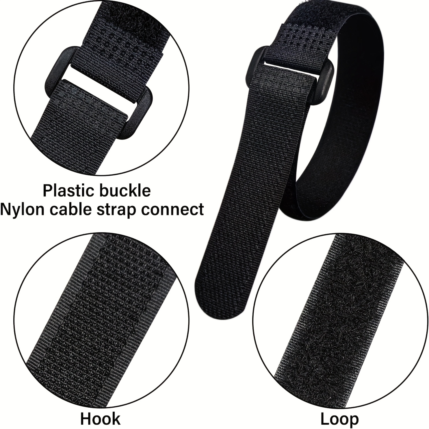 Velcros Straps Reusable Organi - Gaming Accessories Rack incelemesi ve fiyatı