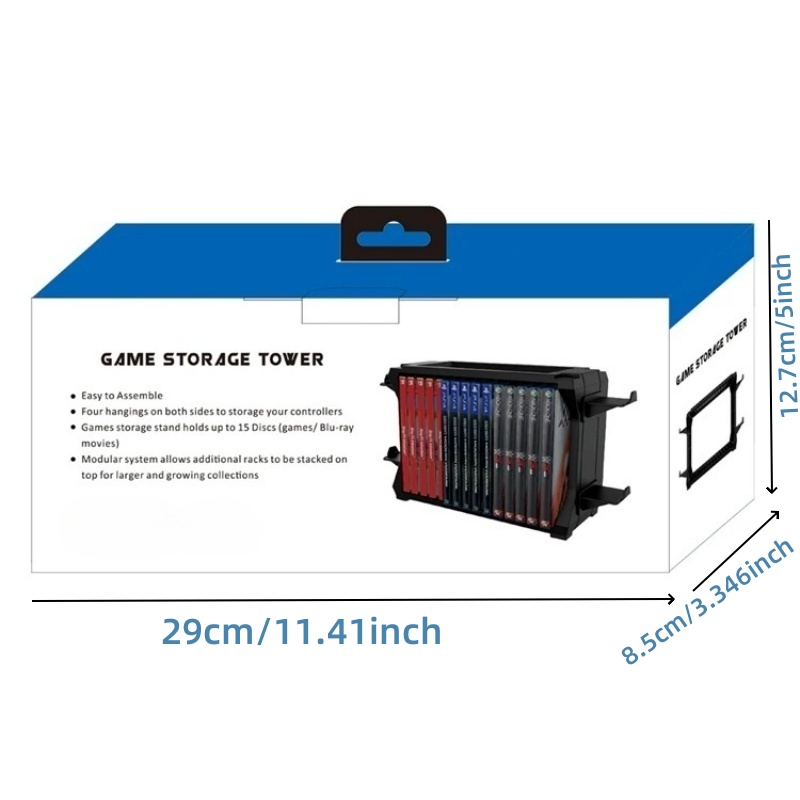 Game Storage Rack with Control - Gaming Accessories Rack incelemesi ve fiyatı