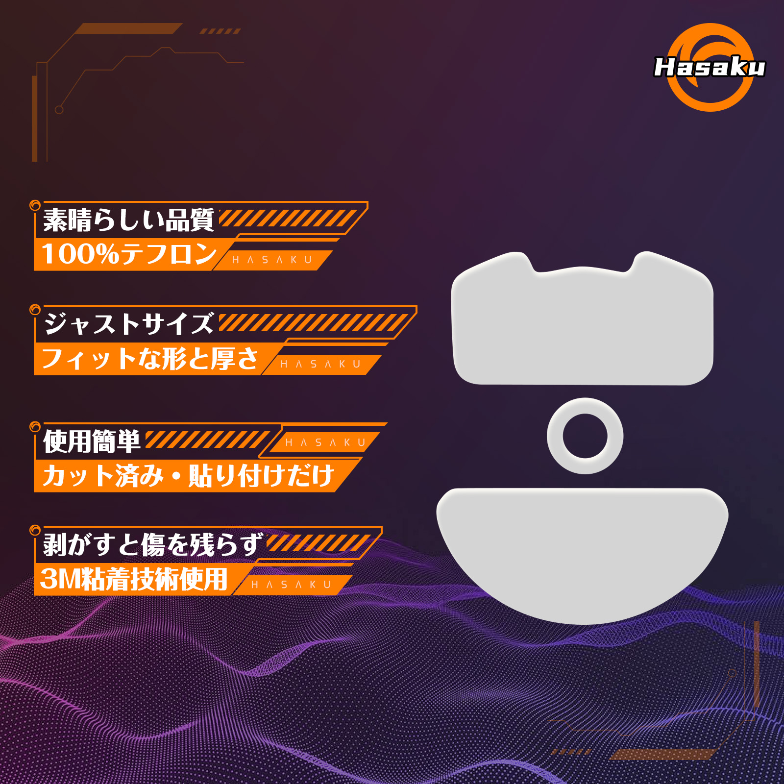 2 Sets HASAKU Rounded Curved E - Gaming Accessories Razer incelemesi ve fiyatı