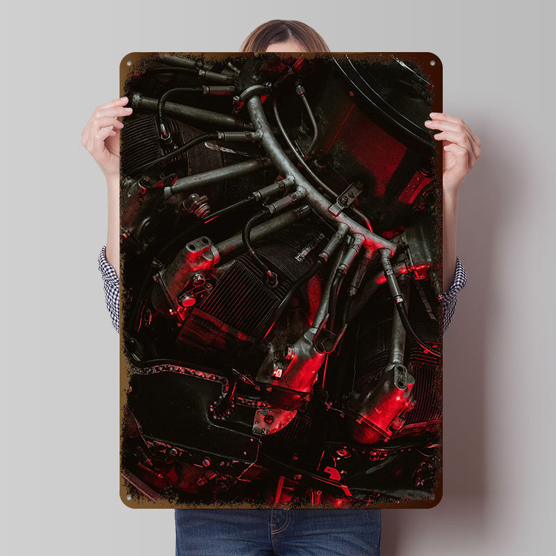 Star Motor Tinplate Poster Cus - Gaming Accessories Europe incelemesi ve fiyatı