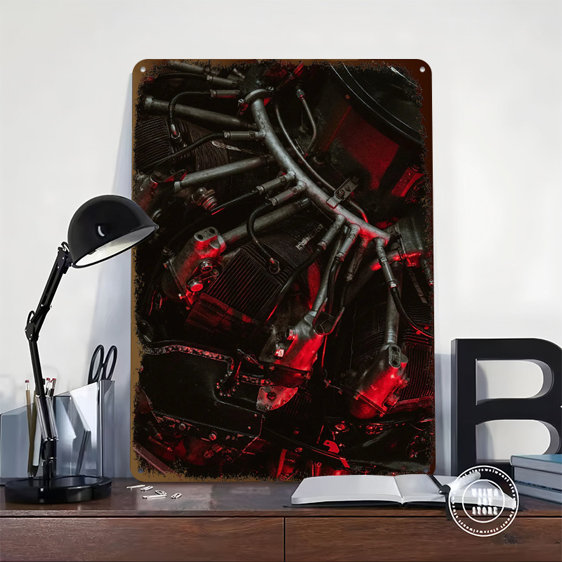 Star Motor Tinplate Poster Cus - Gaming Accessories Europe incelemesi ve fiyatı