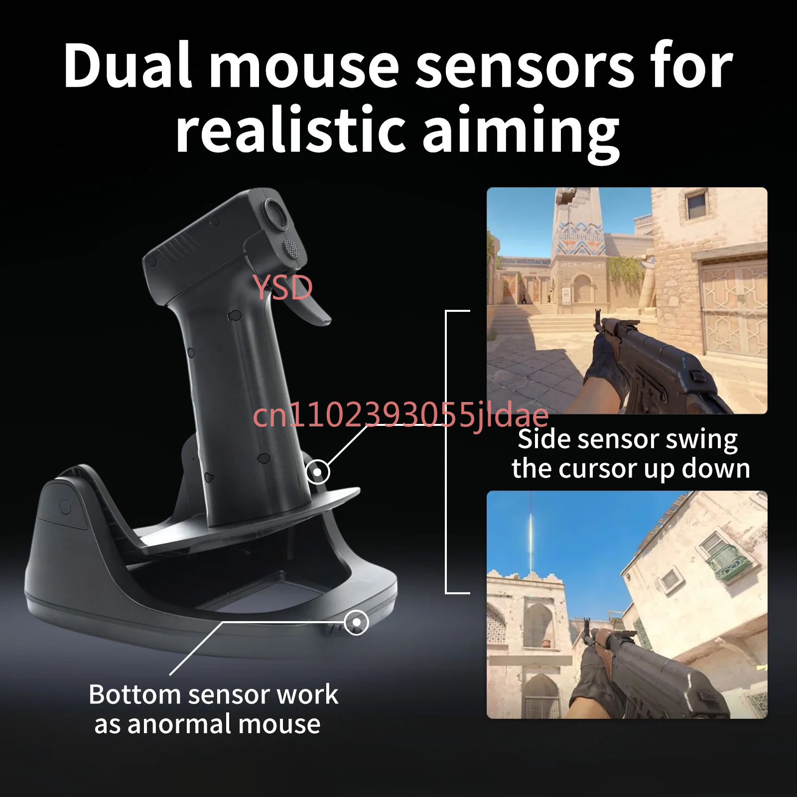 Mouse L25A Gun Mouse OrionTime - Gaming Accessories For Pc incelemesi ve fiyatı